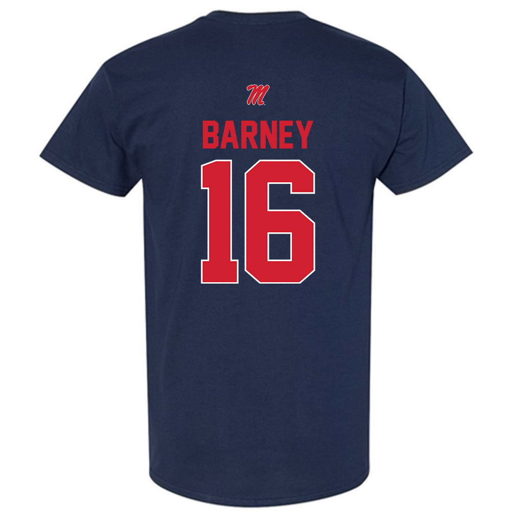 Ole Miss - NCAA Football : Dorian Barney - Classic Shersey T-Shirt-1