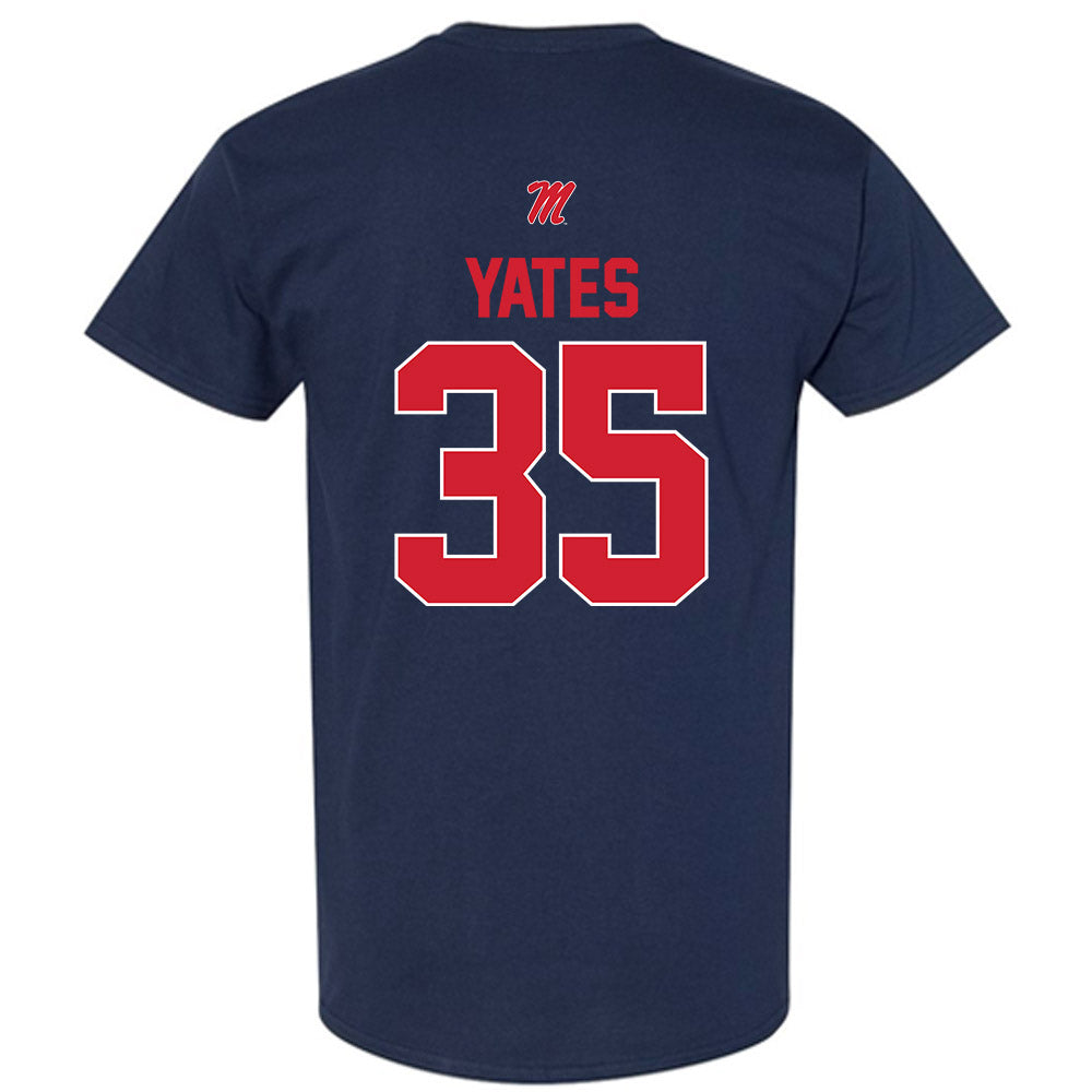 Ole Miss - NCAA Football : Damarius Yates - Classic Shersey T-Shirt-1