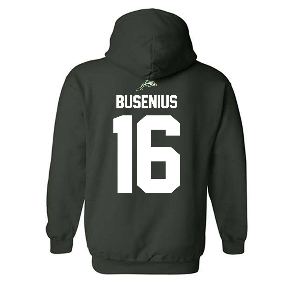 Jacksonville - NCAA Men's Lacrosse : Phillip Busenius - Classic Shersey Hooded Sweatshirt-1