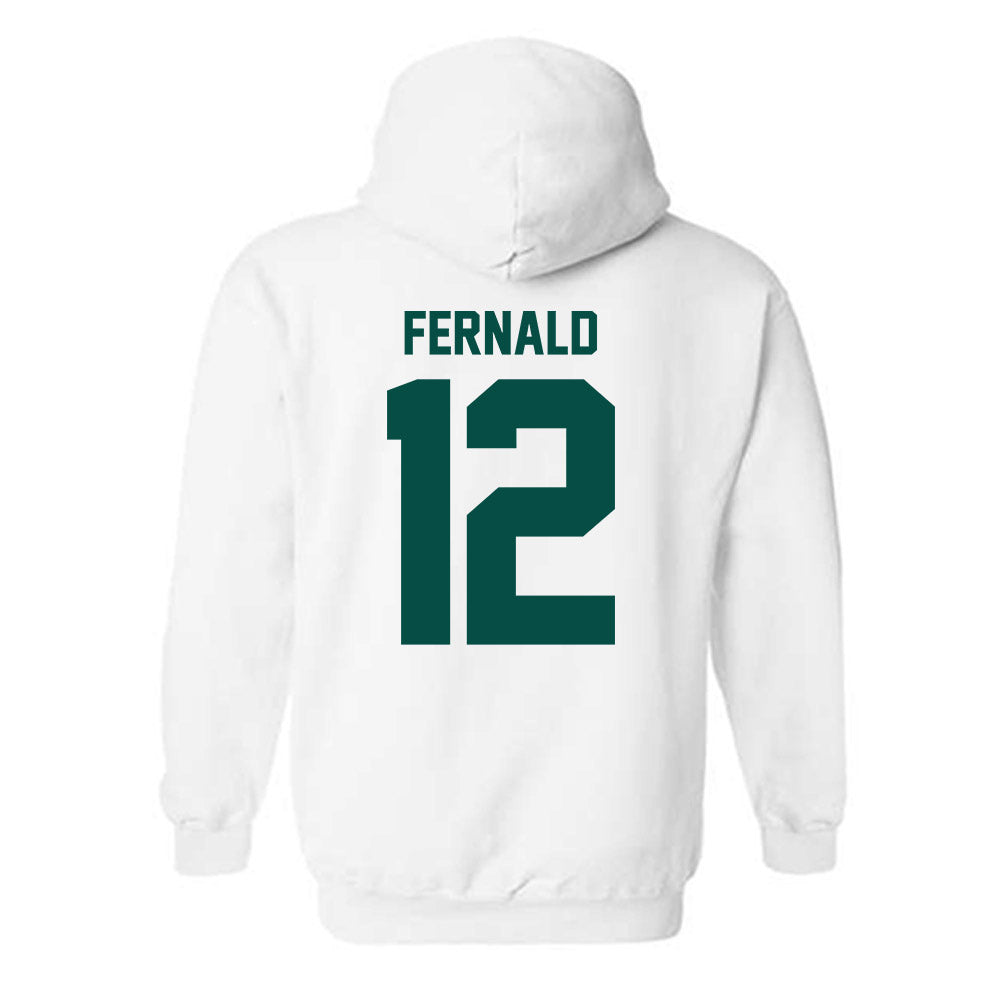 Jacksonville - NCAA Baseball : Josh Fernald - Classic Shersey Hooded Sweatshirt-1