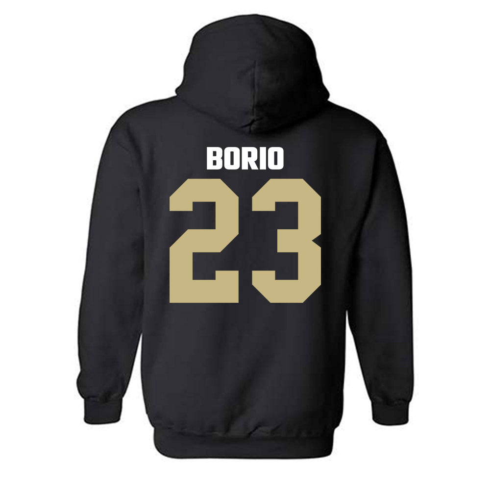 Jacksonville - NCAA Men's Basketball : Enrico Borio - Classic Shersey Hooded Sweatshirt