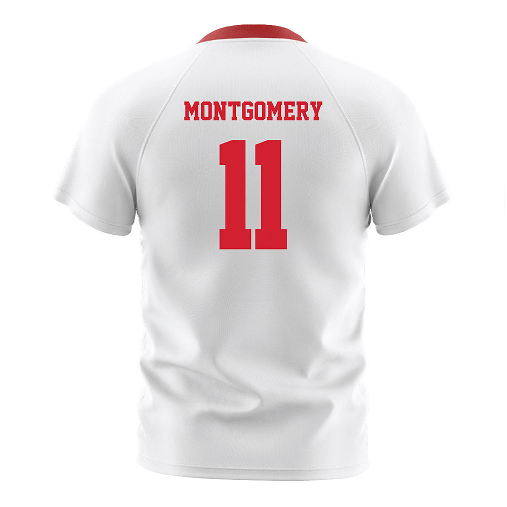 NC State - NCAA Women's Soccer : Carly Montgomery - White Soccer Jersey-1
