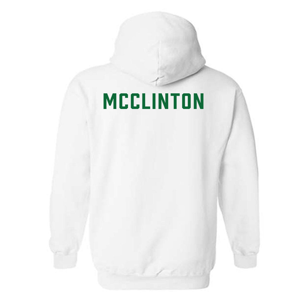 - NCAA Women's Track & Field : Aleashea McClinton - Classic Shersey Hooded Sweatshirt-1