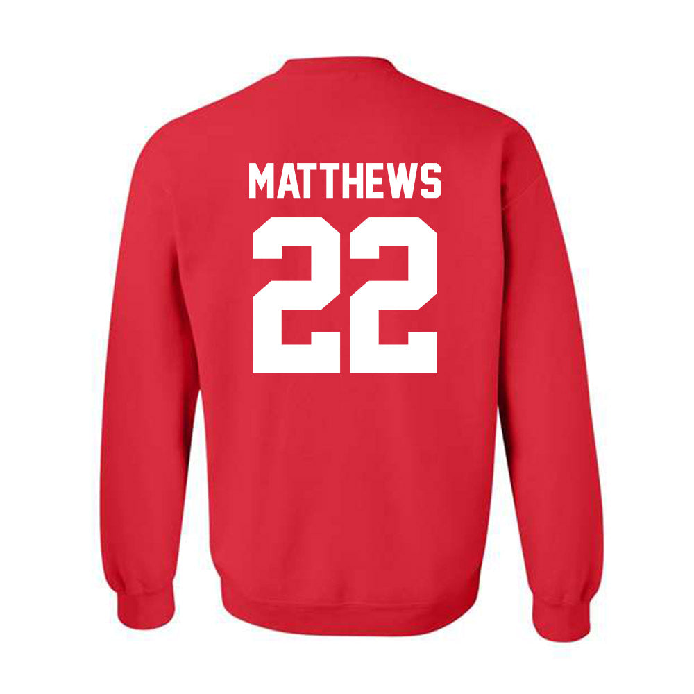 Ohio State - NCAA Women's Ice Hockey : Sloane Matthews - Crewneck Sweatshirt