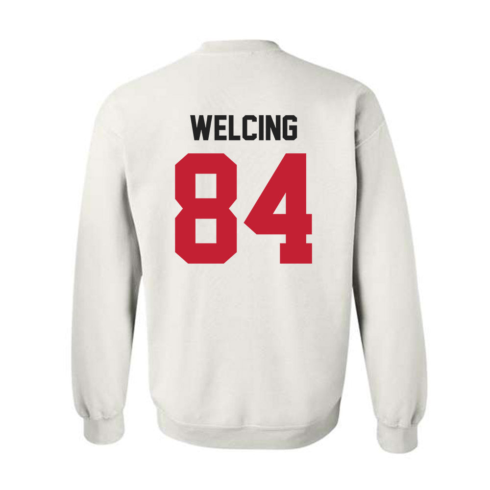 Ohio State - NCAA Football : Hunter Welcing - Classic Shersey Crewneck Sweatshirt-1