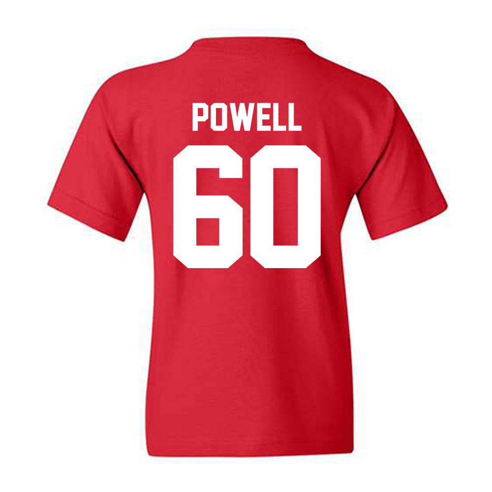 Ohio State - NCAA Football : Jaxon Powell - Classic Shersey Youth T-Shirt-1