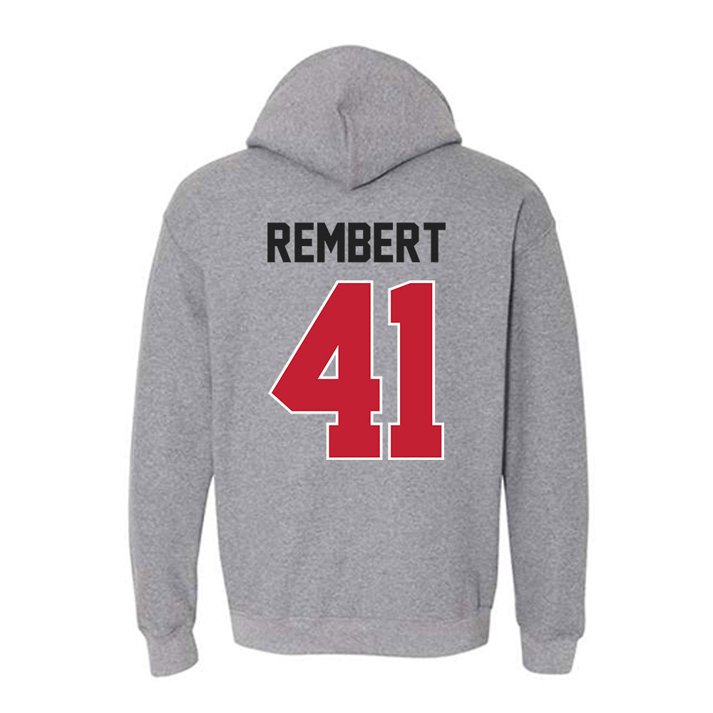 Ohio State - NCAA Football : Braxton Rembert - Classic Shersey Hooded Sweatshirt-1