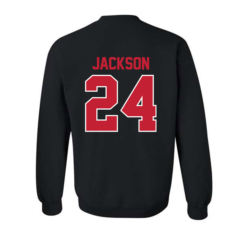 Ohio State - NCAA Football : Ja'Kobi Jackson - Sports Shersey Crewneck Sweatshirt-1