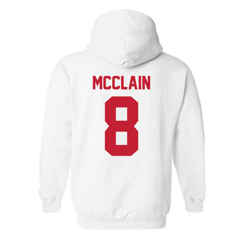 Ohio State - NCAA Football : Jaylen McClain - Sports Shersey Hooded Sweatshirt-1
