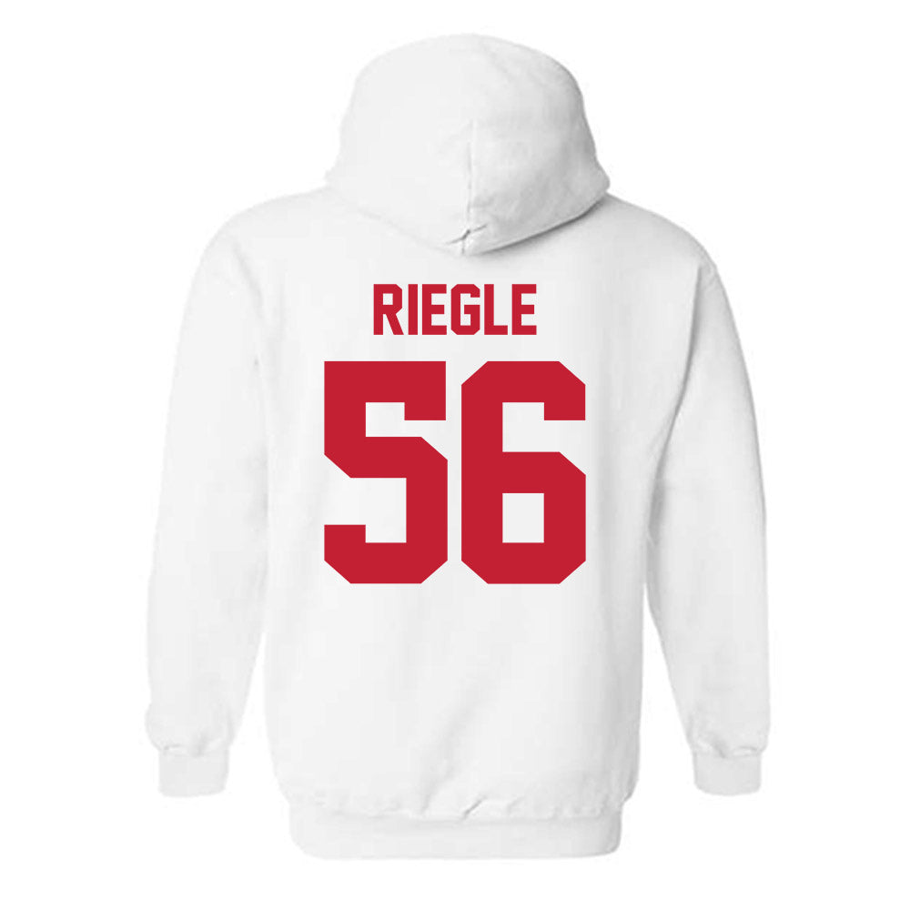 Ohio State - NCAA Football : Nate Riegle - Sports Shersey Hooded Sweatshirt-1