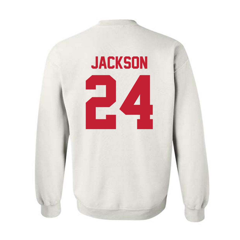 Ohio State - NCAA Football : Ja'Kobi Jackson - Sports Shersey Crewneck Sweatshirt-1
