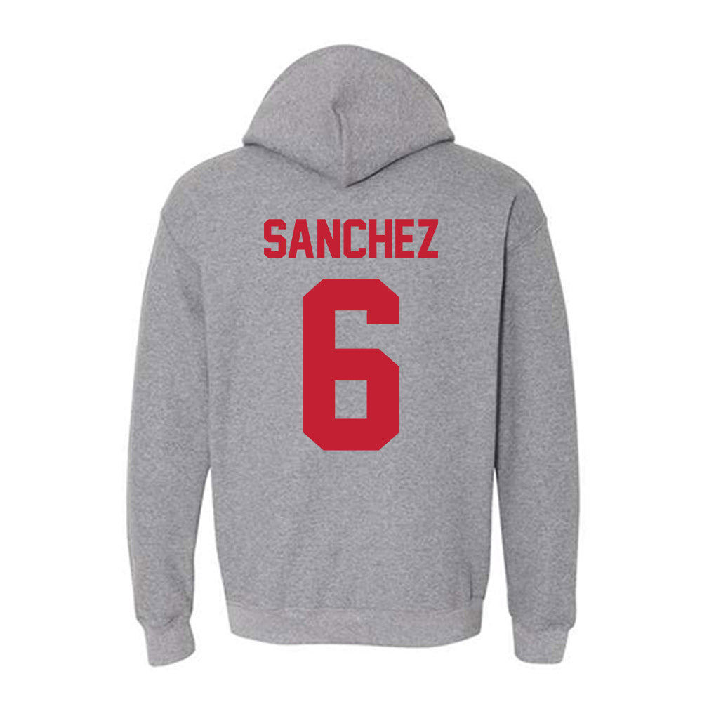 Ohio State - NCAA Football : Devin Sanchez - Sports Shersey Hooded Sweatshirt-1