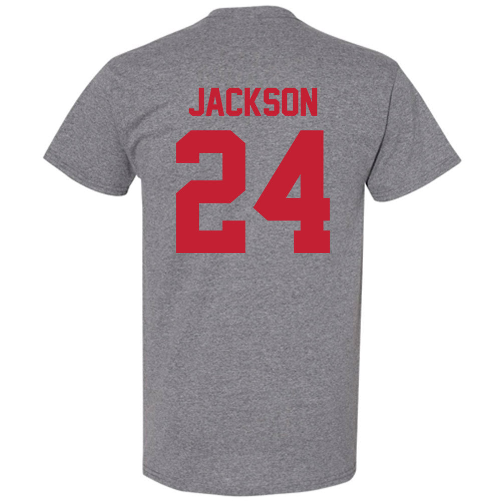 Ohio State - NCAA Football : Ja'Kobi Jackson - Sports Shersey T-Shirt-1