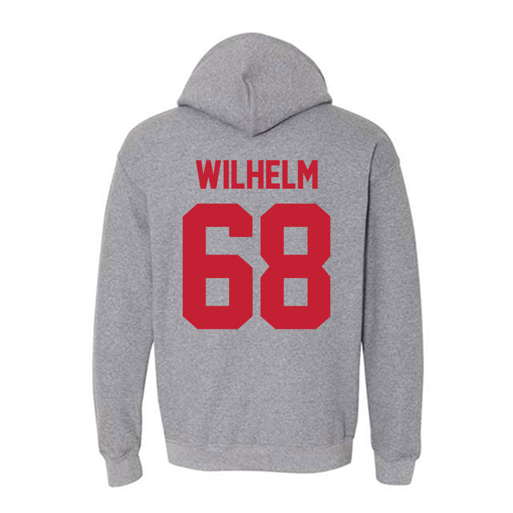 Ohio State - NCAA Football : Mason Wilhelm - Sports Shersey Hooded Sweatshirt-1