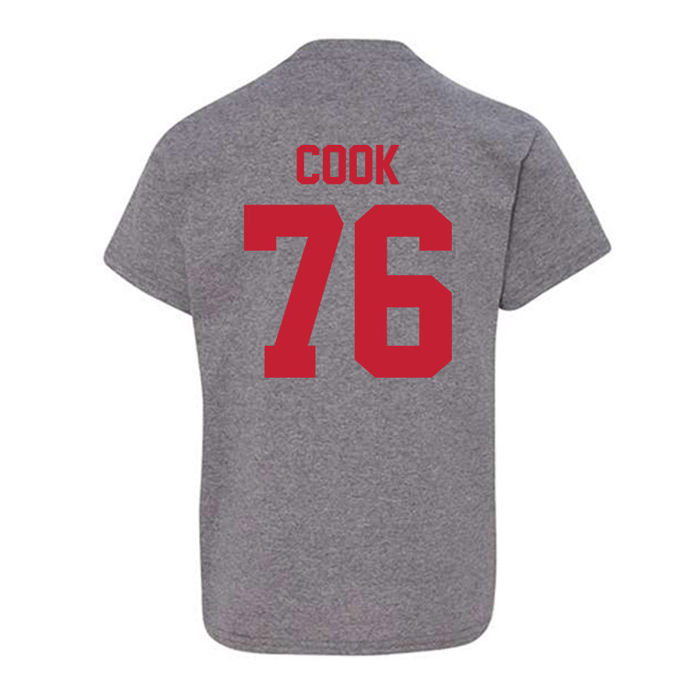 Ohio State - NCAA Football : Jake Cook - Sports Shersey Youth T-Shirt-1