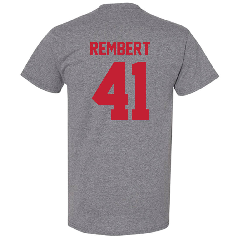 Ohio State - NCAA Football : Braxton Rembert - Sports Shersey T-Shirt-1