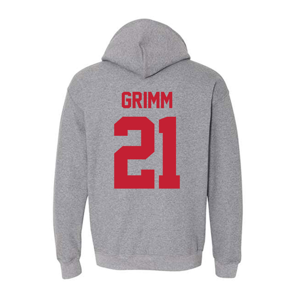 Ohio State - NCAA Men's Volleyball : Aaron Grimm - Hooded Sweatshirt-1