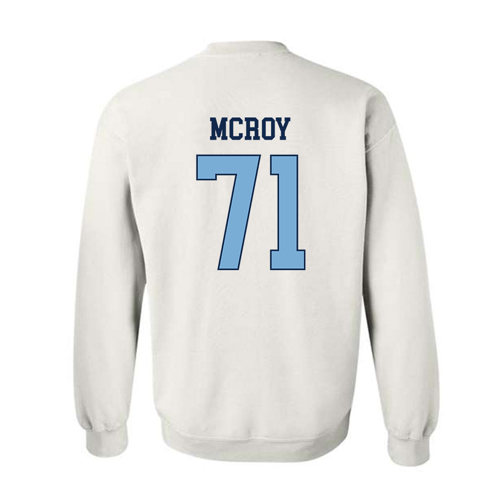 UNC - NCAA Football : Jacqawn McRoy - Classic Shersey Crewneck Sweatshirt-1