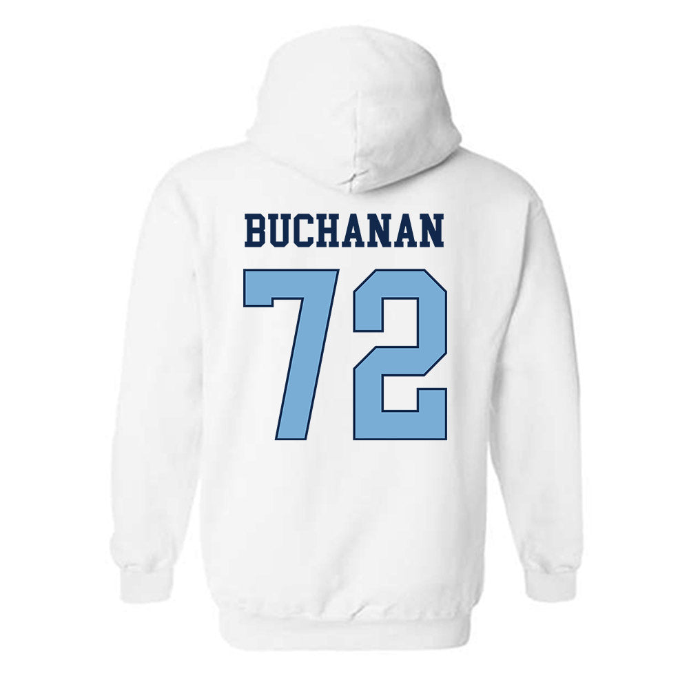 UNC - NCAA Football : Eidan Buchanan - Classic Shersey Hooded Sweatshirt-1