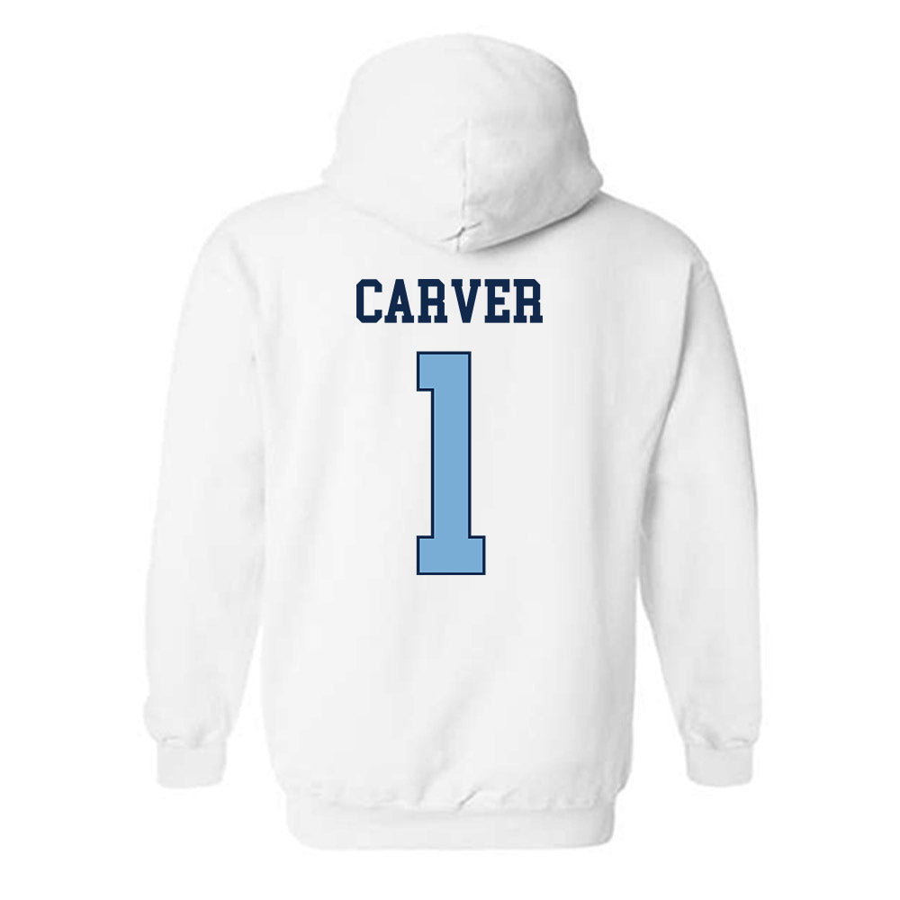 UNC - NCAA Women's Lacrosse : Haley Carver - Classic Shersey Hooded Sweatshirt-1
