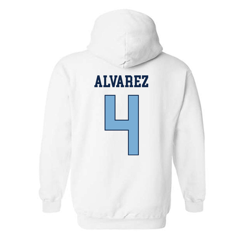 UNC - NCAA Women's Soccer : Aven Alvarez - Classic Shersey Hooded Sweatshirt-1