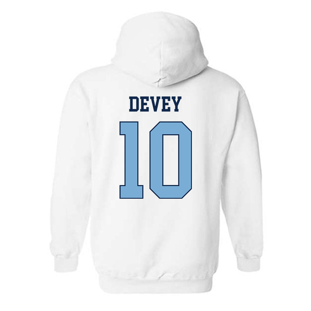 UNC - NCAA Women's Soccer : Bella Devey - Classic Shersey Hooded Sweatshirt-1