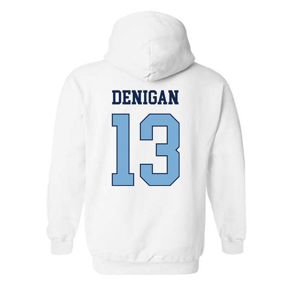 UNC - NCAA Women's Soccer : Summer Denigan - Classic Shersey Hooded Sweatshirt-1