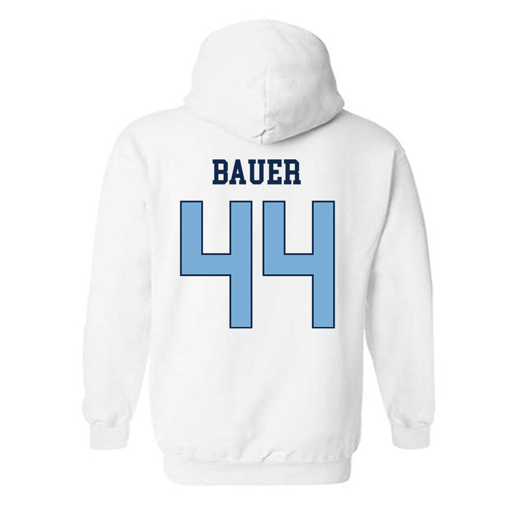 UNC - NCAA Football : Jake Bauer - Classic Shersey Hooded Sweatshirt-1