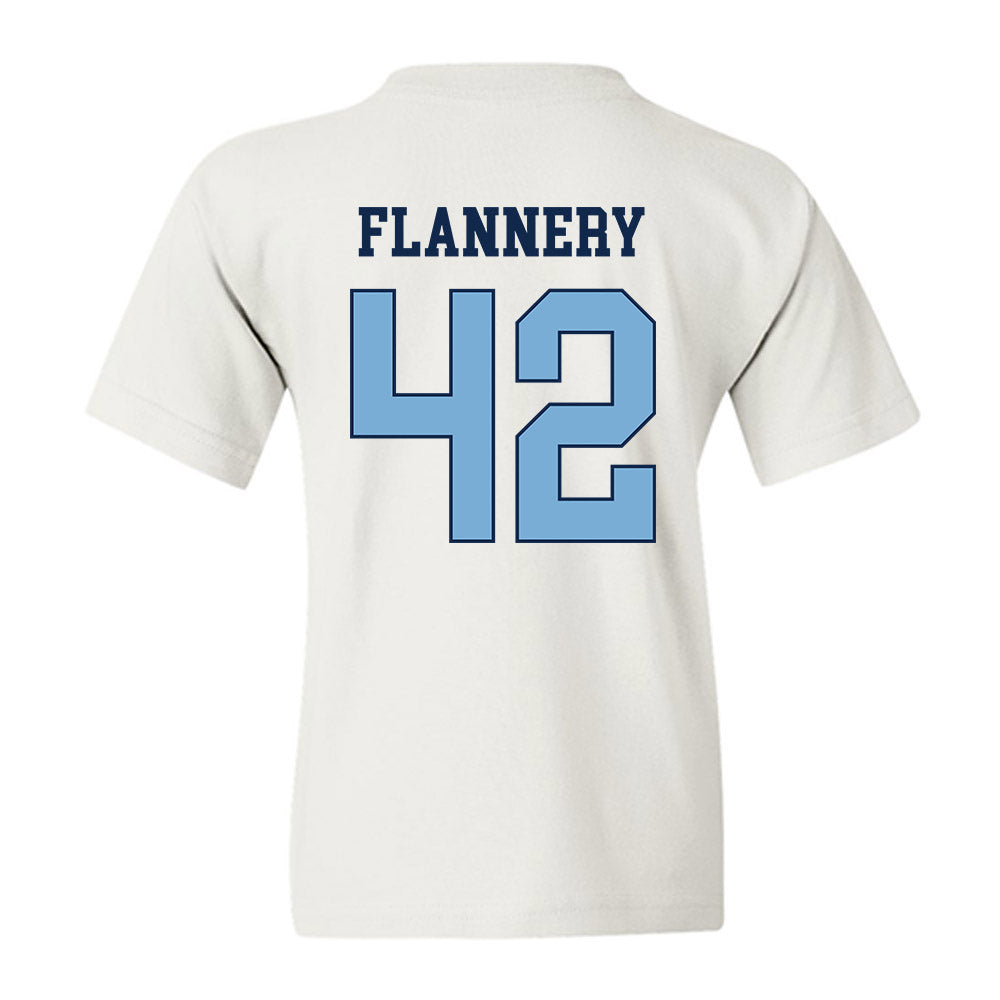 UNC - NCAA Baseball : Boston Flannery - Classic Shersey Youth T-Shirt-1