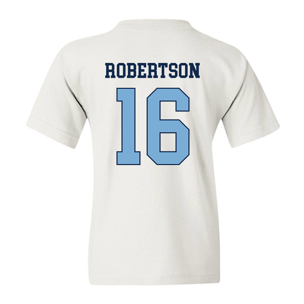 UNC - NCAA Football : Zamaurious Robertson - Classic Shersey Youth T-Shirt-1