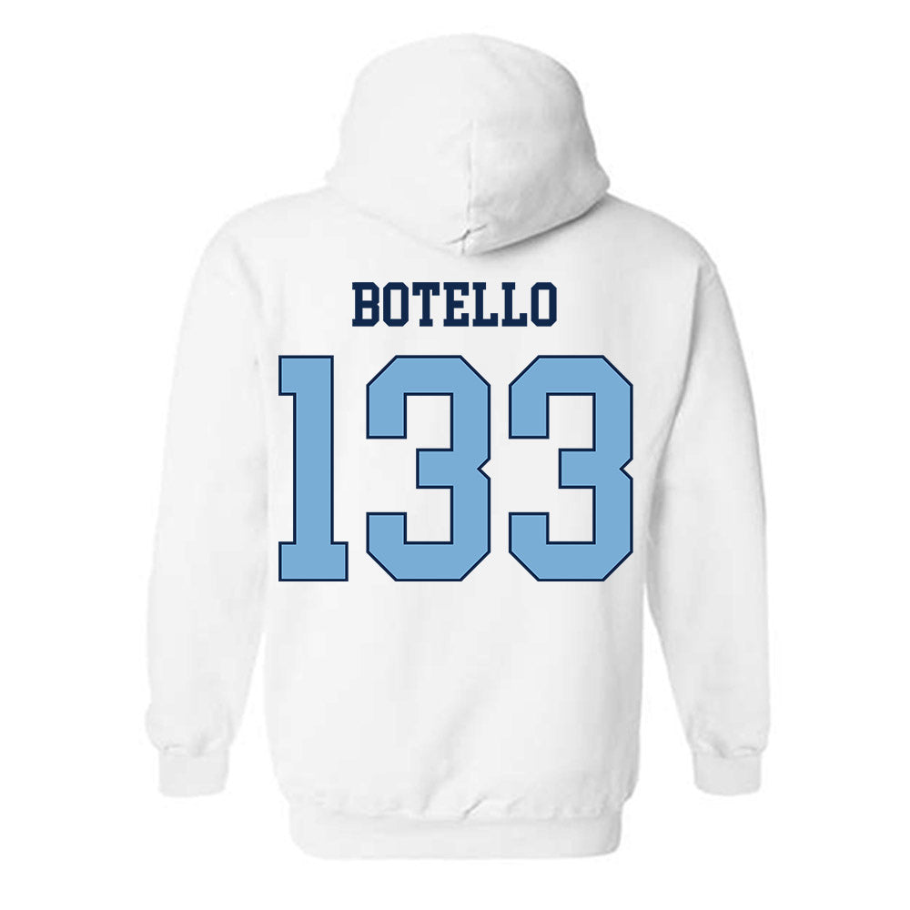 UNC - NCAA Wrestling : Matthew Botello - Classic Shersey Hooded Sweatshirt-1