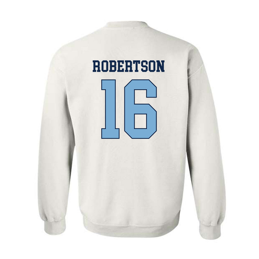 UNC - NCAA Football : Zamaurious Robertson - Classic Shersey Crewneck Sweatshirt-1