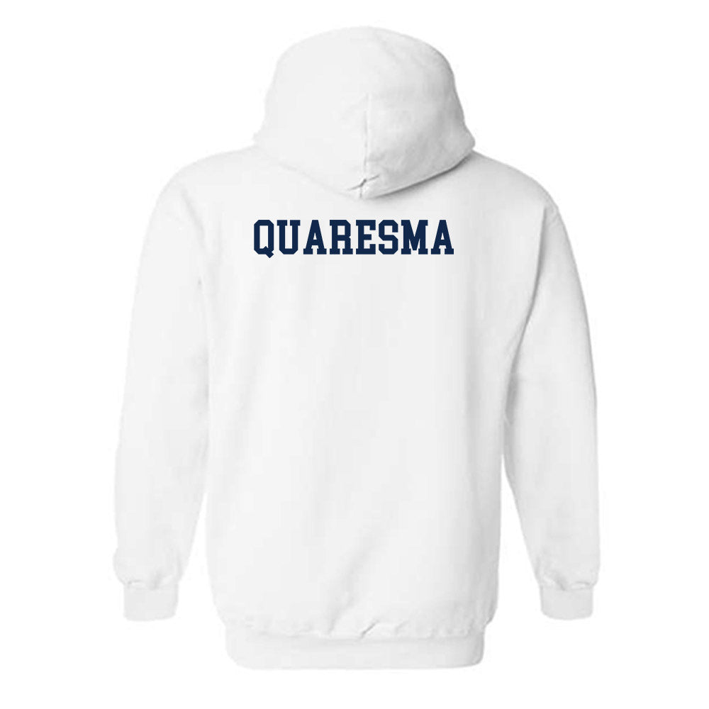 UNC - NCAA Men's Swimming & Diving : David Quaresma - Classic Shersey Hooded Sweatshirt-1