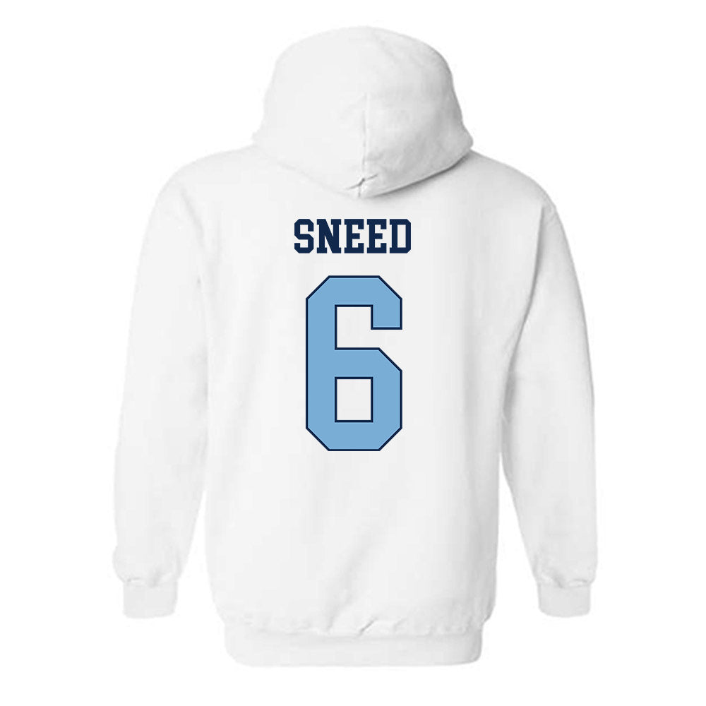 UNC - NCAA Football : Dayton Sneed - Classic Shersey Hooded Sweatshirt-1