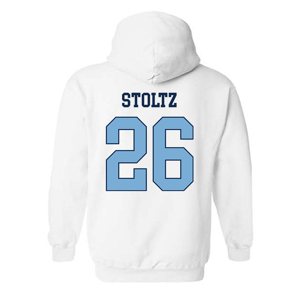 UNC - NCAA Women's Lacrosse : Sophia Stoltz - Classic Shersey Hooded Sweatshirt-1