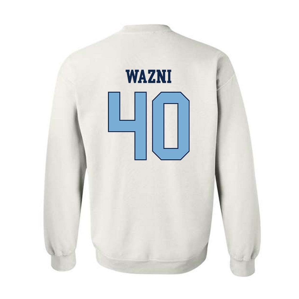 UNC - NCAA Football : Roman Wazni - Classic Shersey Crewneck Sweatshirt-1