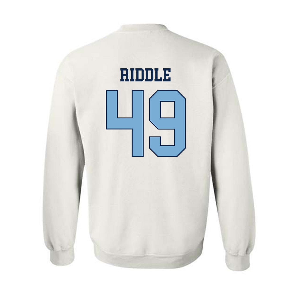 UNC - NCAA Men's Lacrosse : Alec Riddle - Classic Shersey Crewneck Sweatshirt