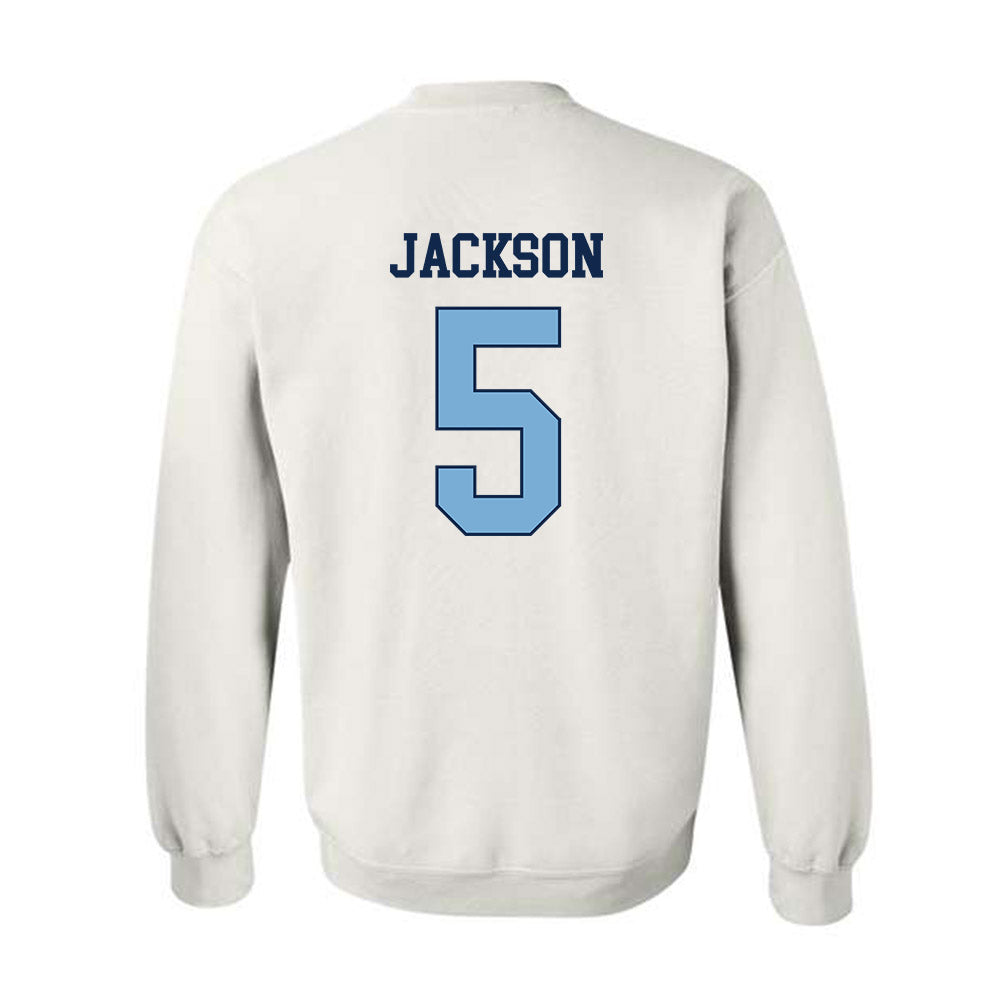 UNC - NCAA Football : Kaleb Jackson - Classic Shersey Crewneck Sweatshirt-1