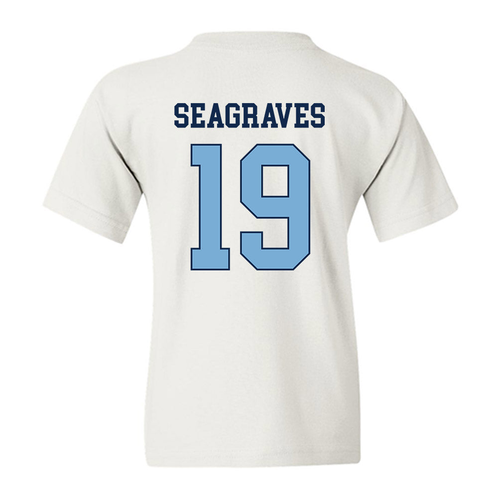 UNC - NCAA Baseball : Camron Seagraves - Classic Shersey Youth T-Shirt-1