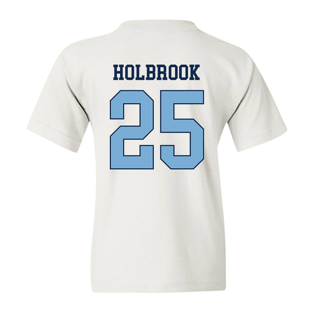 UNC - NCAA Men's Basketball : John Holbrook - Classic Shersey Youth T-Shirt-1