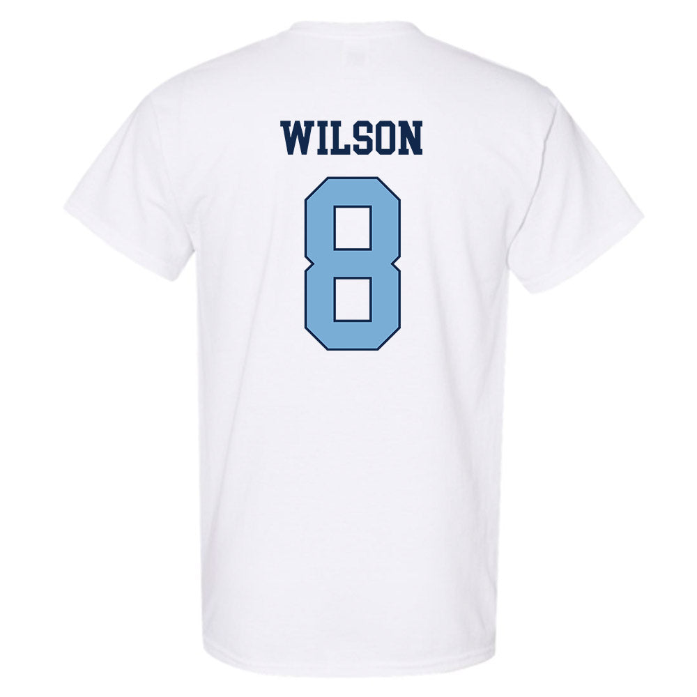UNC - NCAA Men's Basketball : Caleb Wilson - Classic Shersey T-Shirt-1