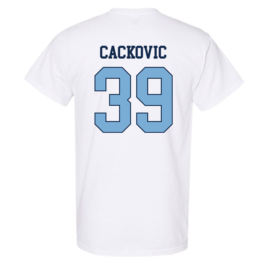 UNC - NCAA Baseball : Jake Cackovic - Classic Shersey T-Shirt-1