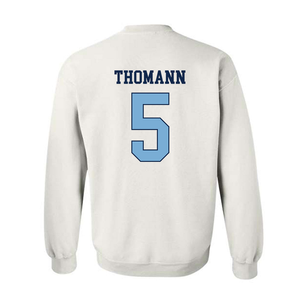 UNC - NCAA Men's Lacrosse : Peter Thomann - Classic Shersey Crewneck Sweatshirt