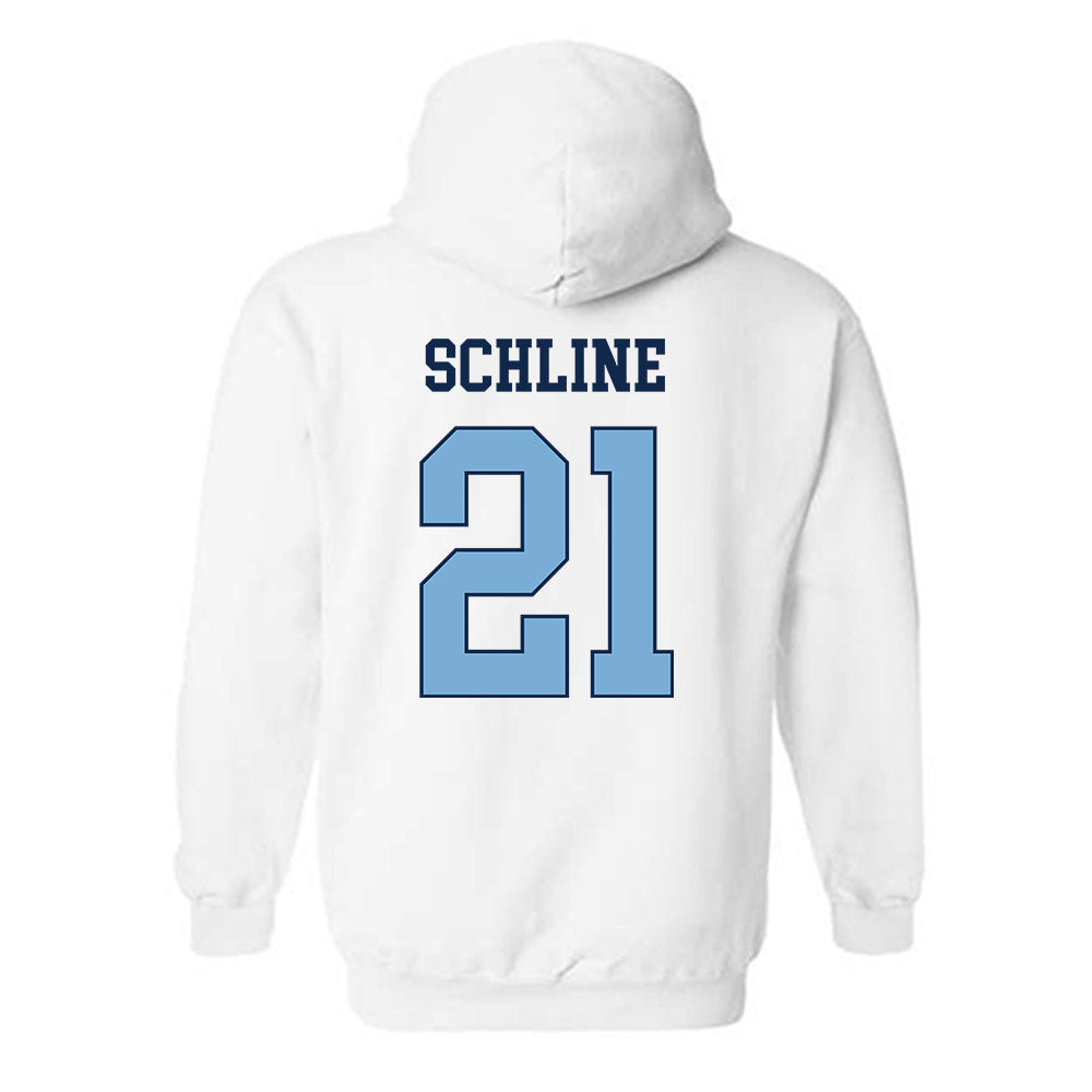 UNC - NCAA Men's Lacrosse : Harrison Schline - Classic Shersey Hooded Sweatshirt-1