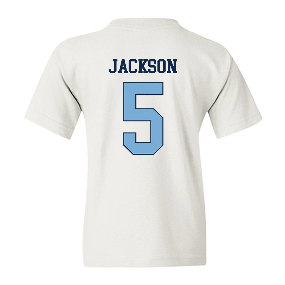 UNC - NCAA Football : Kaleb Jackson - Classic Shersey Youth T-Shirt-1