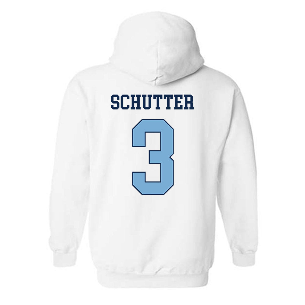 UNC - NCAA Women's Volleyball : Lauren Schutter - Classic Shersey Hooded Sweatshirt-1