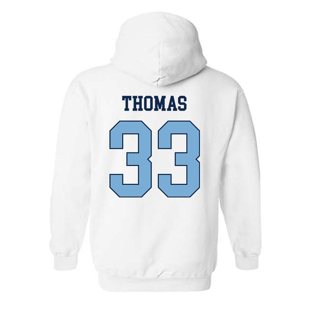 UNC - NCAA Women's Soccer : Olivia Thomas - Classic Shersey Hooded Sweatshirt-1