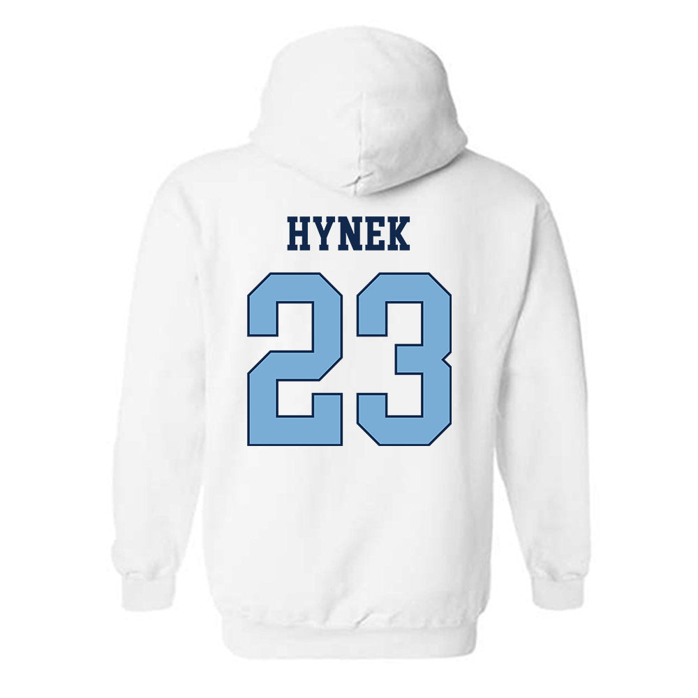 UNC - NCAA Baseball : Colin Hynek - Classic Shersey Hooded Sweatshirt-1
