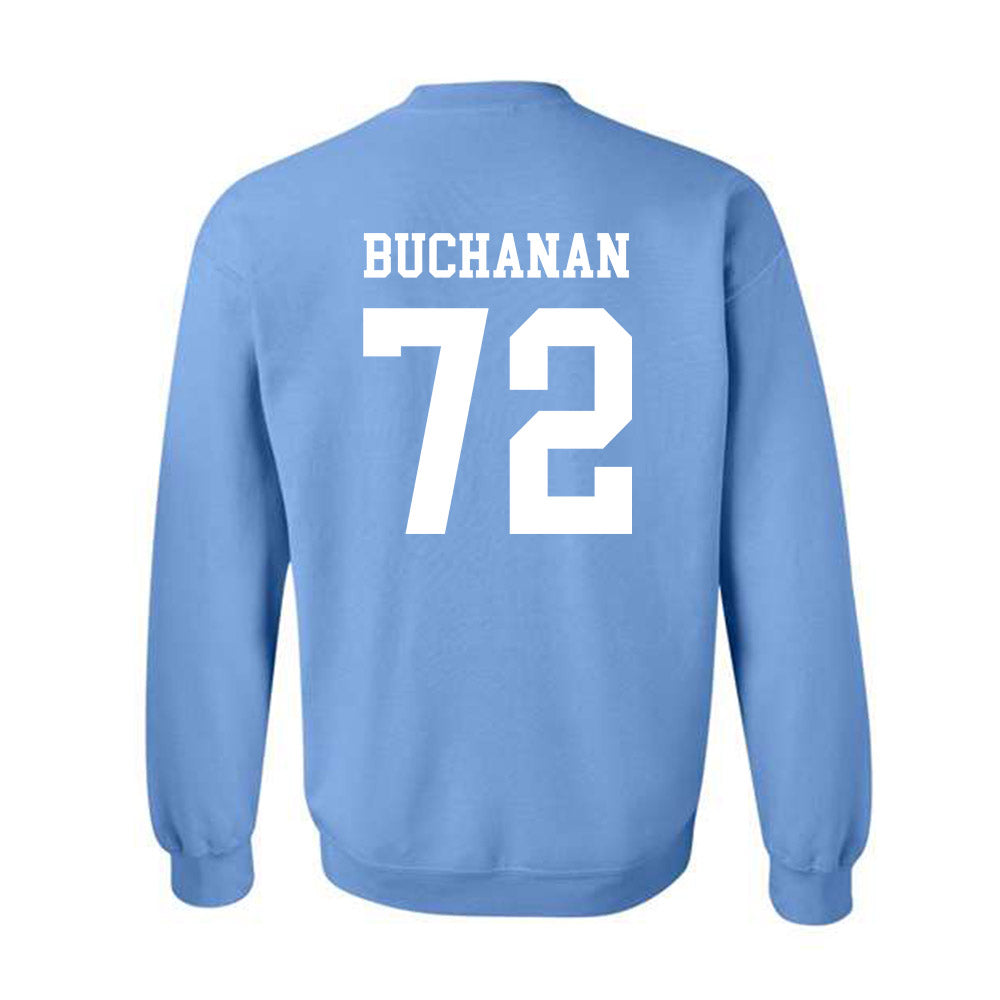 UNC - NCAA Football : Eidan Buchanan - Classic Shersey Crewneck Sweatshirt-1