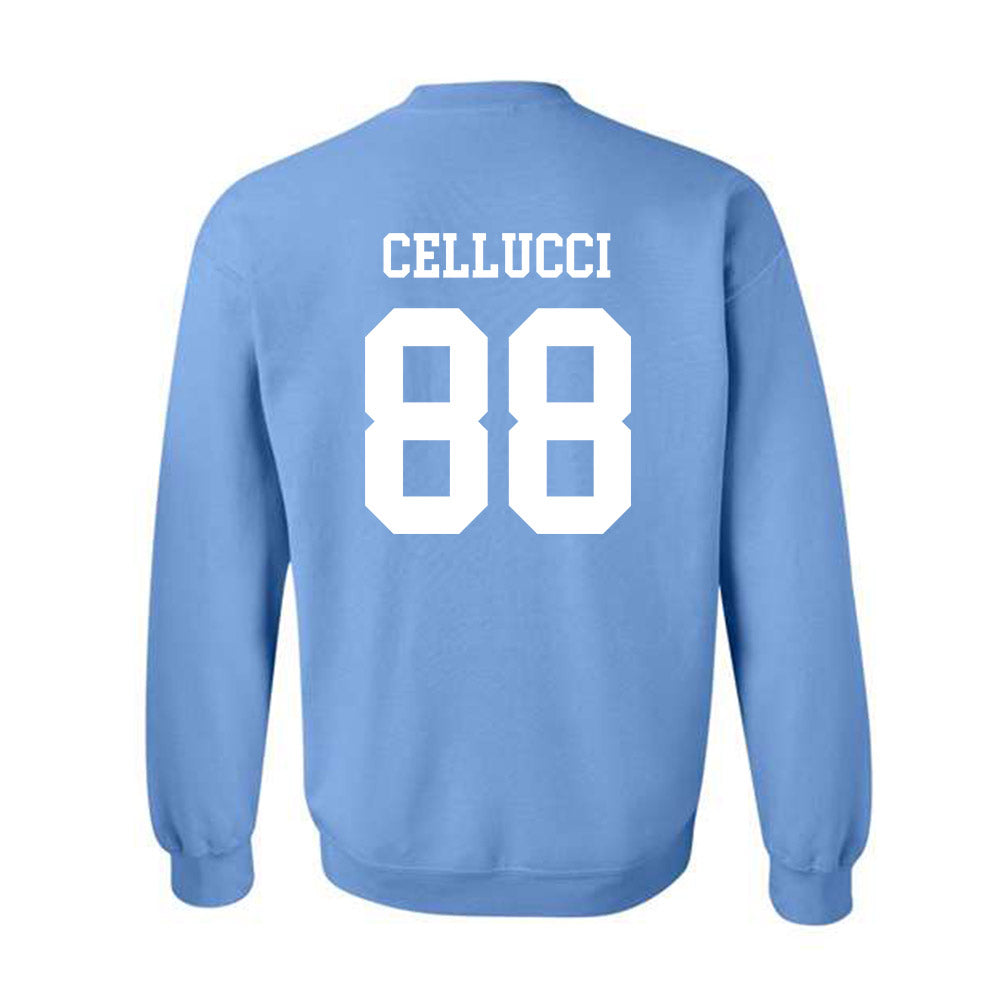 UNC - NCAA Men's Lacrosse : Chase Cellucci - Classic Shersey Crewneck Sweatshirt-1